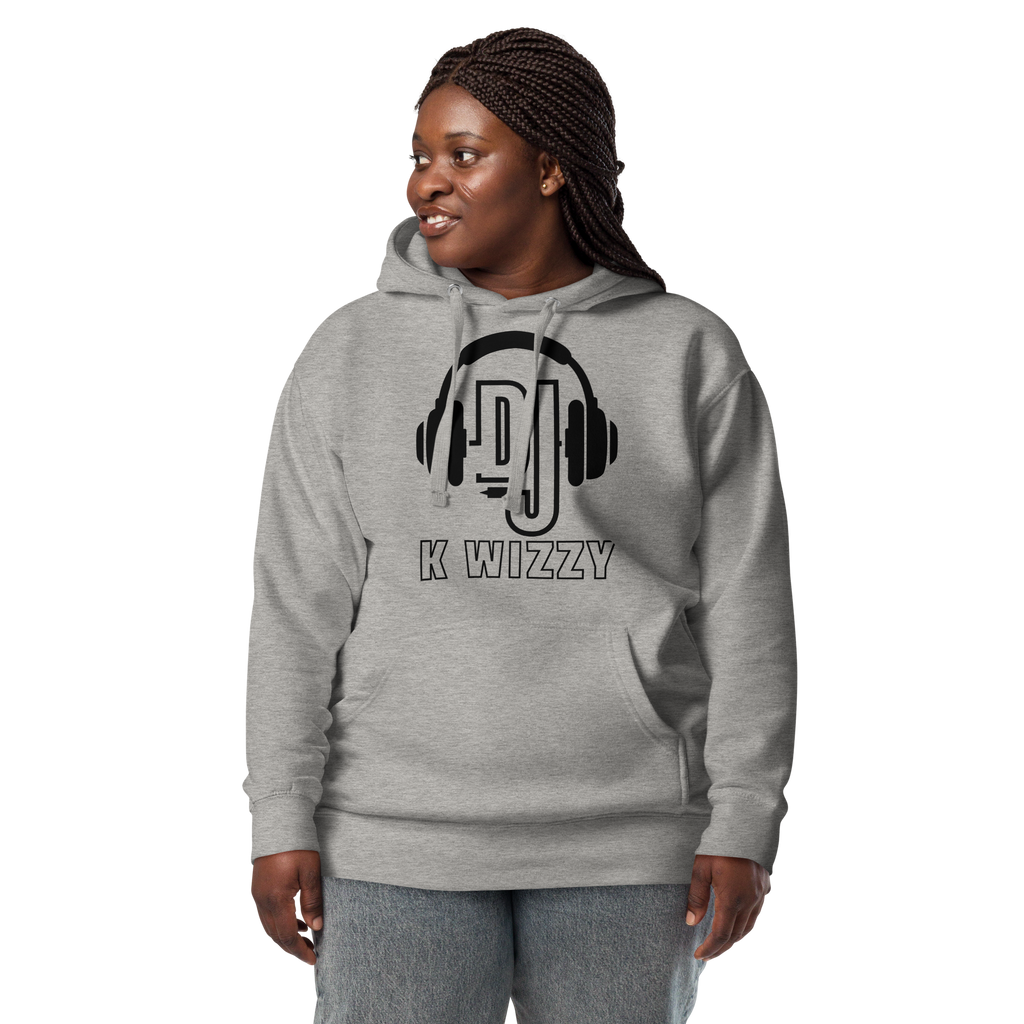 DJ K Wizzy Unisex Hoodie - Black Design