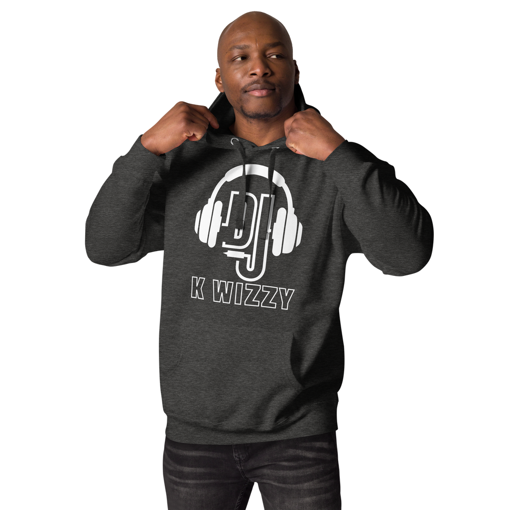 DJ K Wizzy Unisex Hoodie - White Design