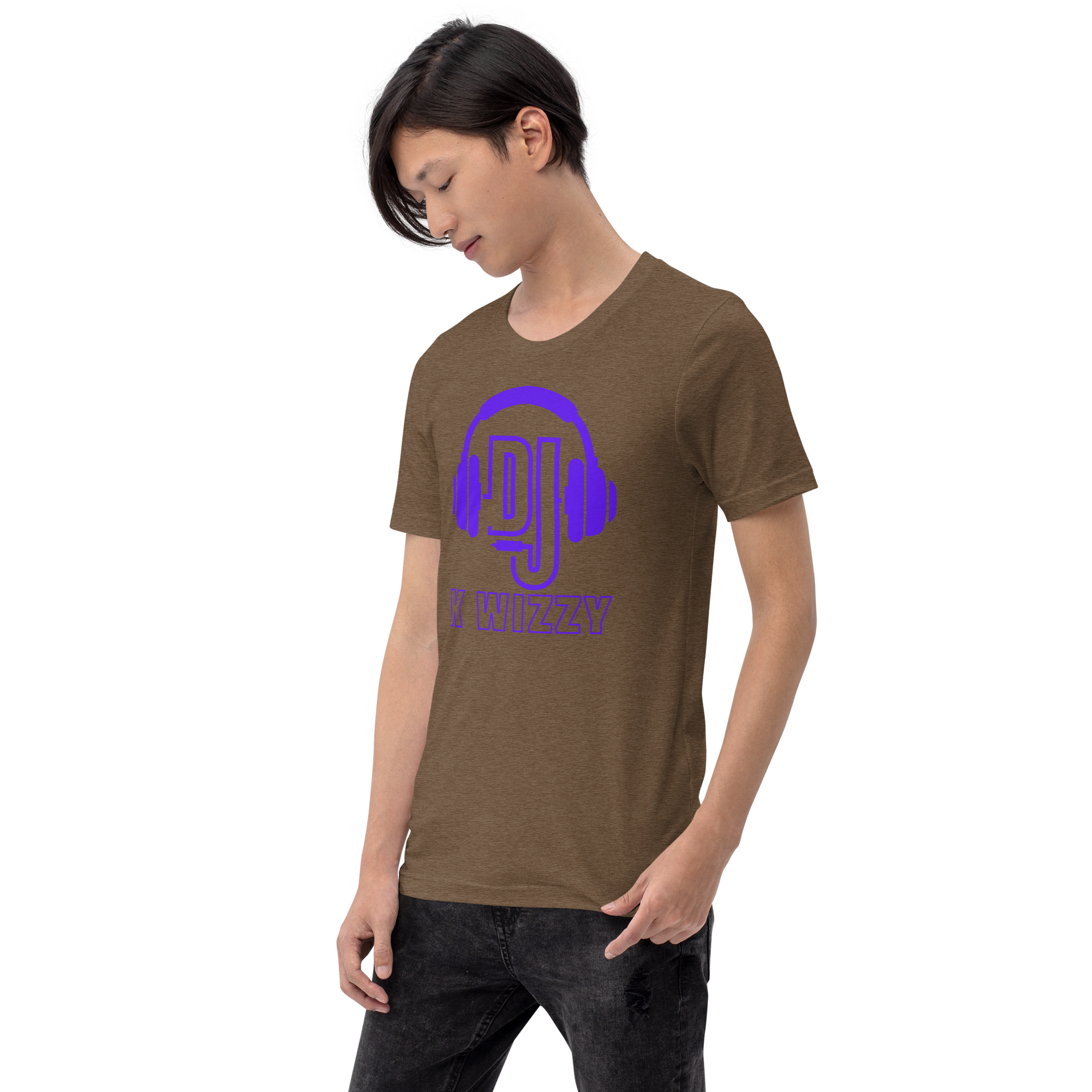 DJ K Wizzy Unisex t-shirt - Purple Design