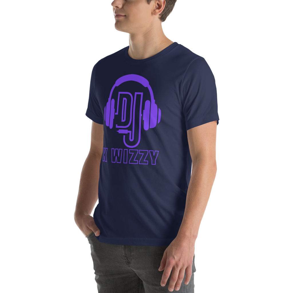 DJ K Wizzy Unisex t-shirt - Purple Design