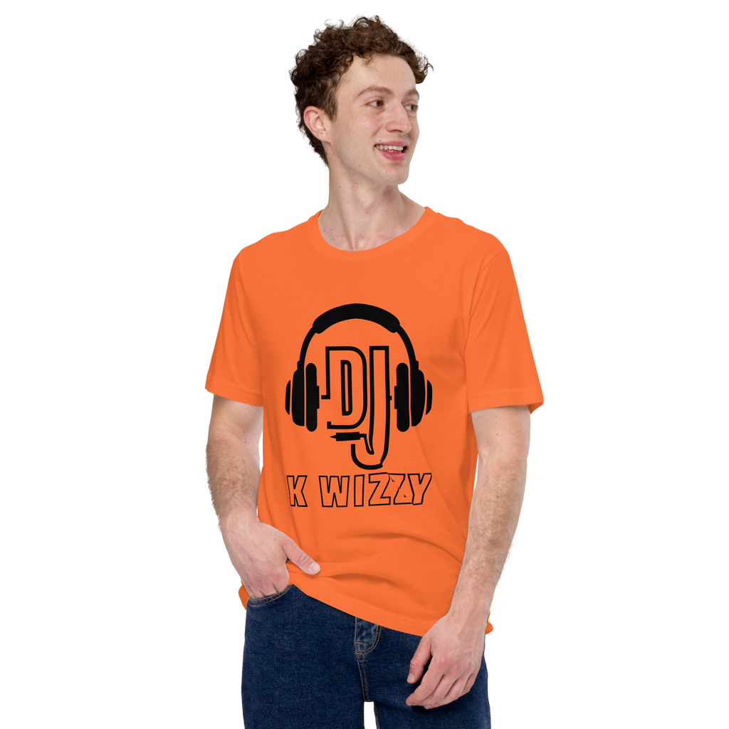 DJ K Wizzy Unisex t-shirt - Red Design