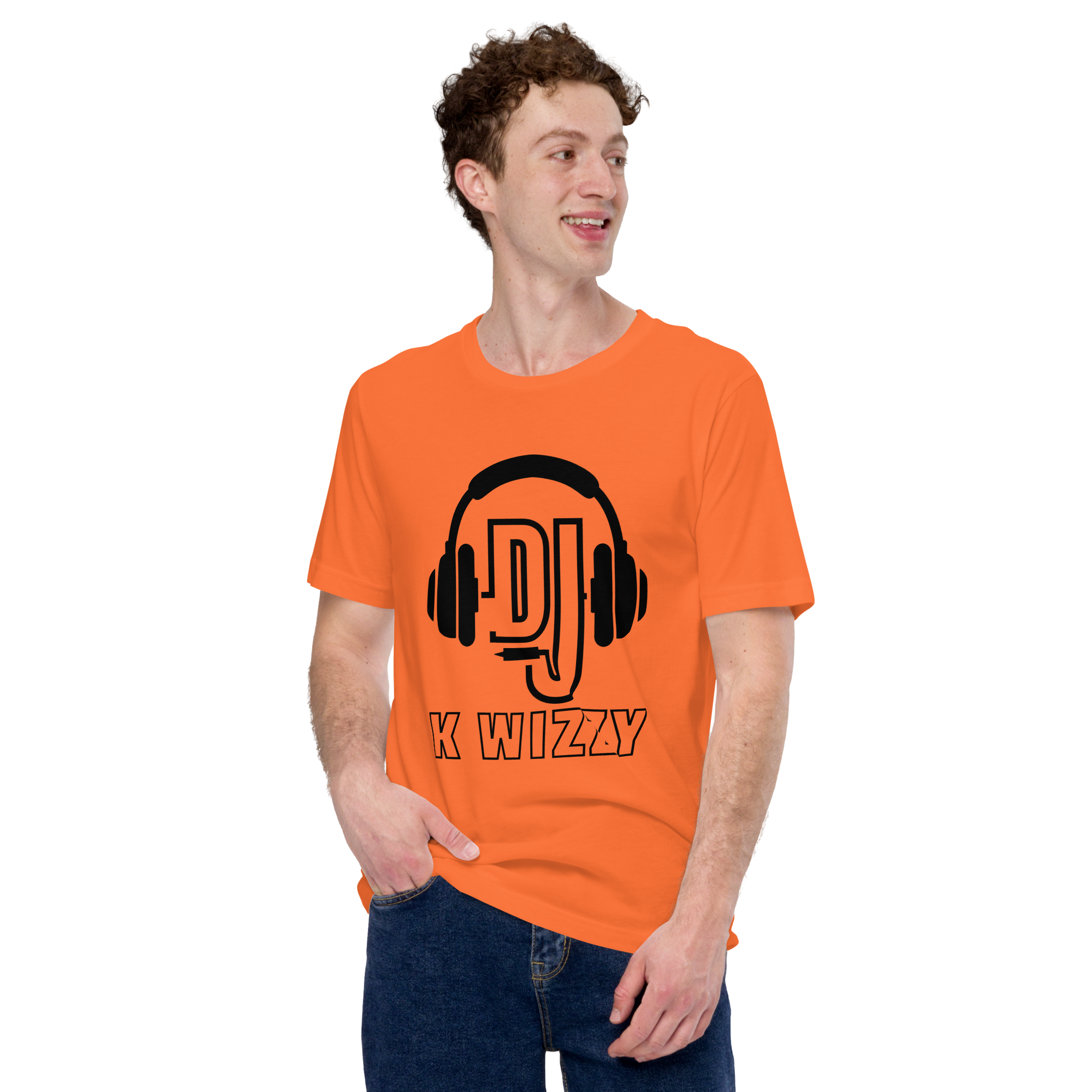 DJ K Wizzy Unisex t-shirt - Red Design