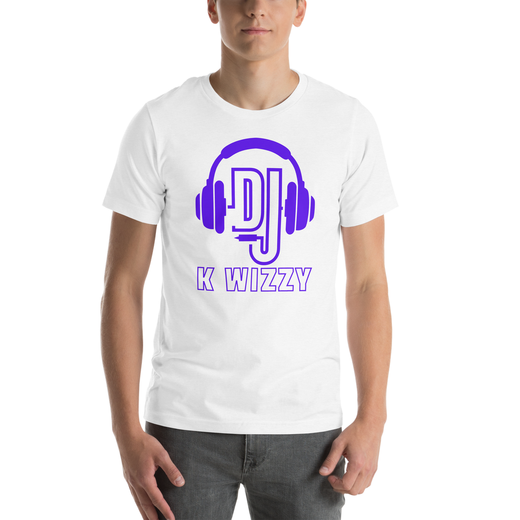 DJ K Wizzy Unisex t-shirt - Purple Design