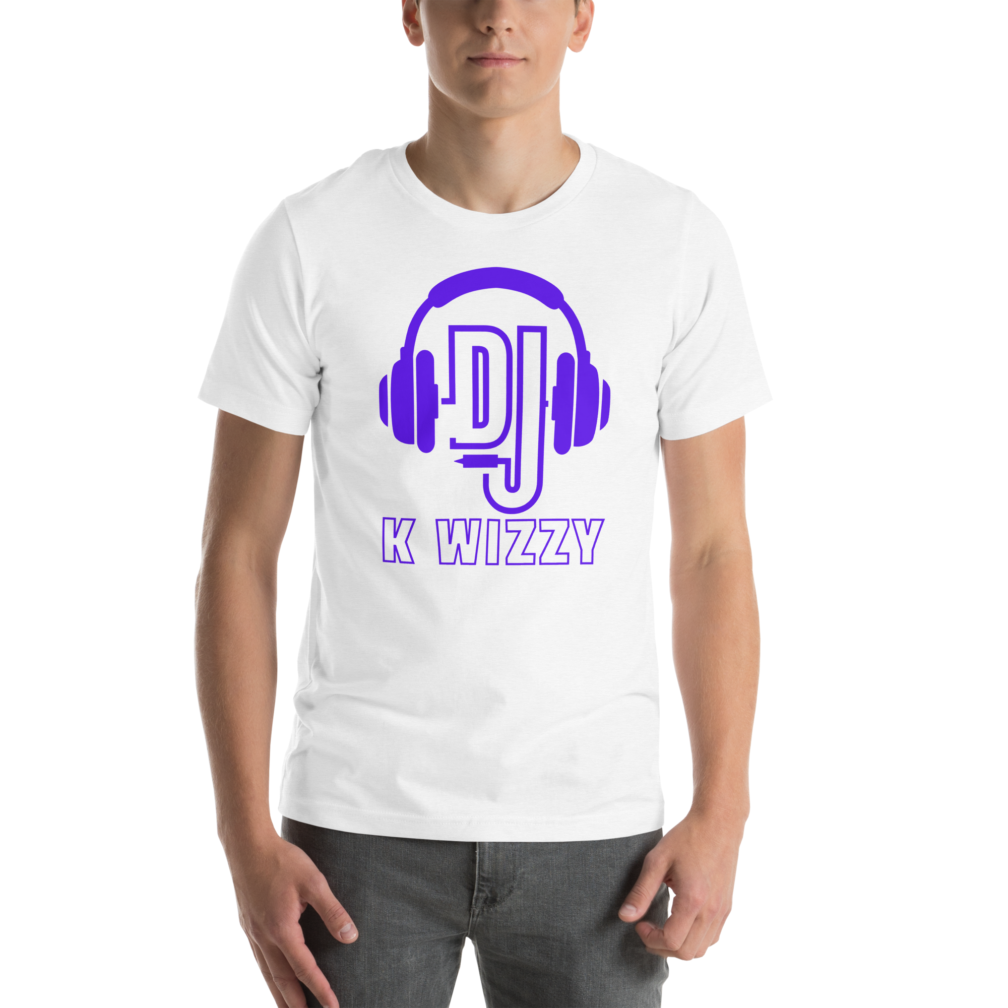 DJ K Wizzy Unisex t-shirt - Purple Design